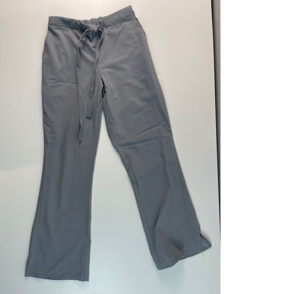 Ave by Medline Gray Scrub Pants Drawstring Waist‎ Petite Medical Uniform